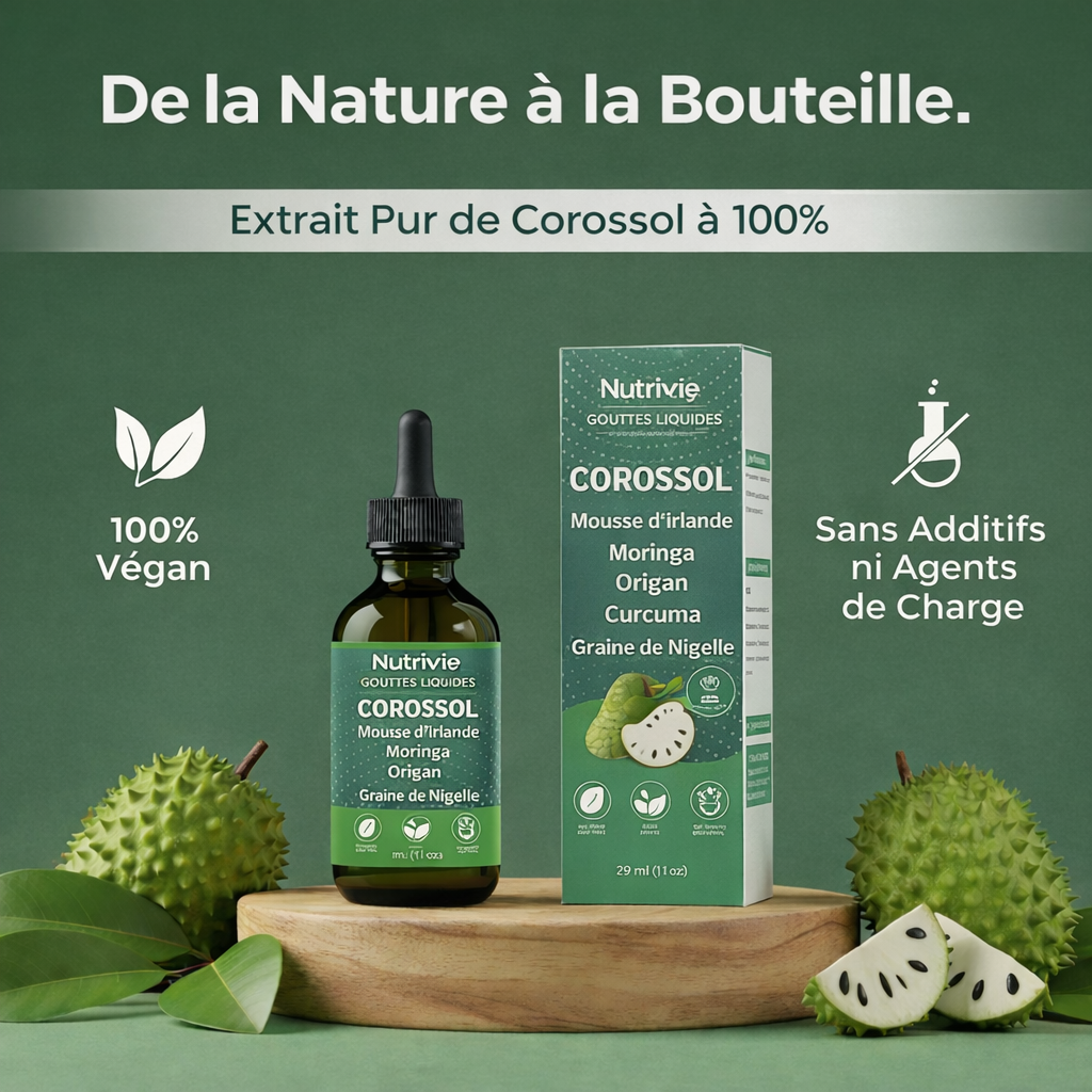 Gouttes™ naturelles de corossol Nutrivie